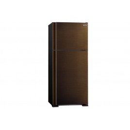 Tủ lạnh MITSUBISHI ELECTRIC 510 lít MR-F62EH-BRW 2 cánh ngăn đá trên Inverter